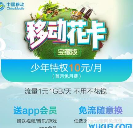 移动花卡宝藏版怎么样