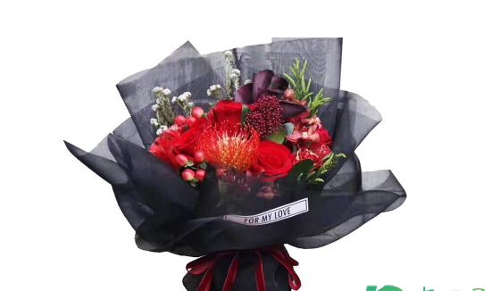 母亲节送花用黑纸黑纱包花吉利吗