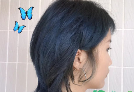 蓝黑色是越掉越好看吗