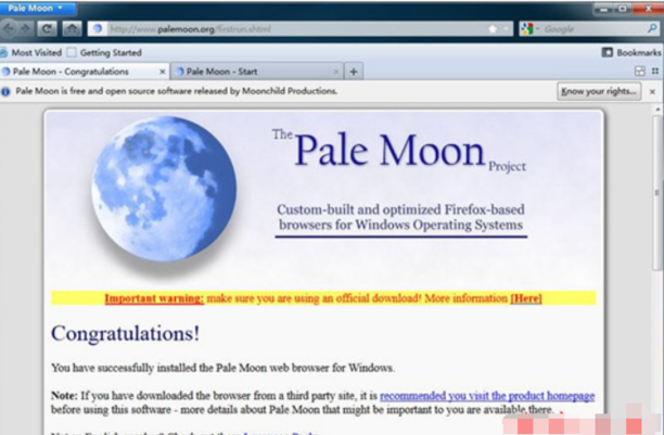 Pale Moon